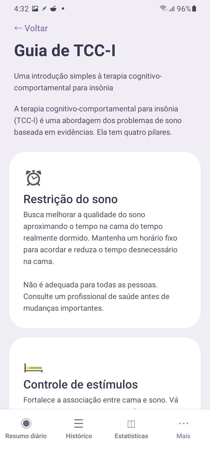 Terapia cognitivo-comportamental para insônia, explicada de forma simples.